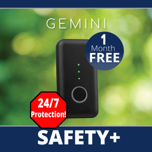 Safety+ Gemini medical alert device front view